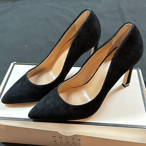 White House Black Market Shoes - White House Black Market Black Hope Pumps 7 NWT